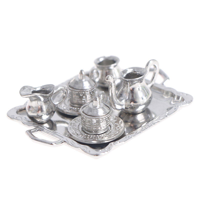Coffee Tea And Sugar Set - 10 pz/set 1/12 casa delle bambole