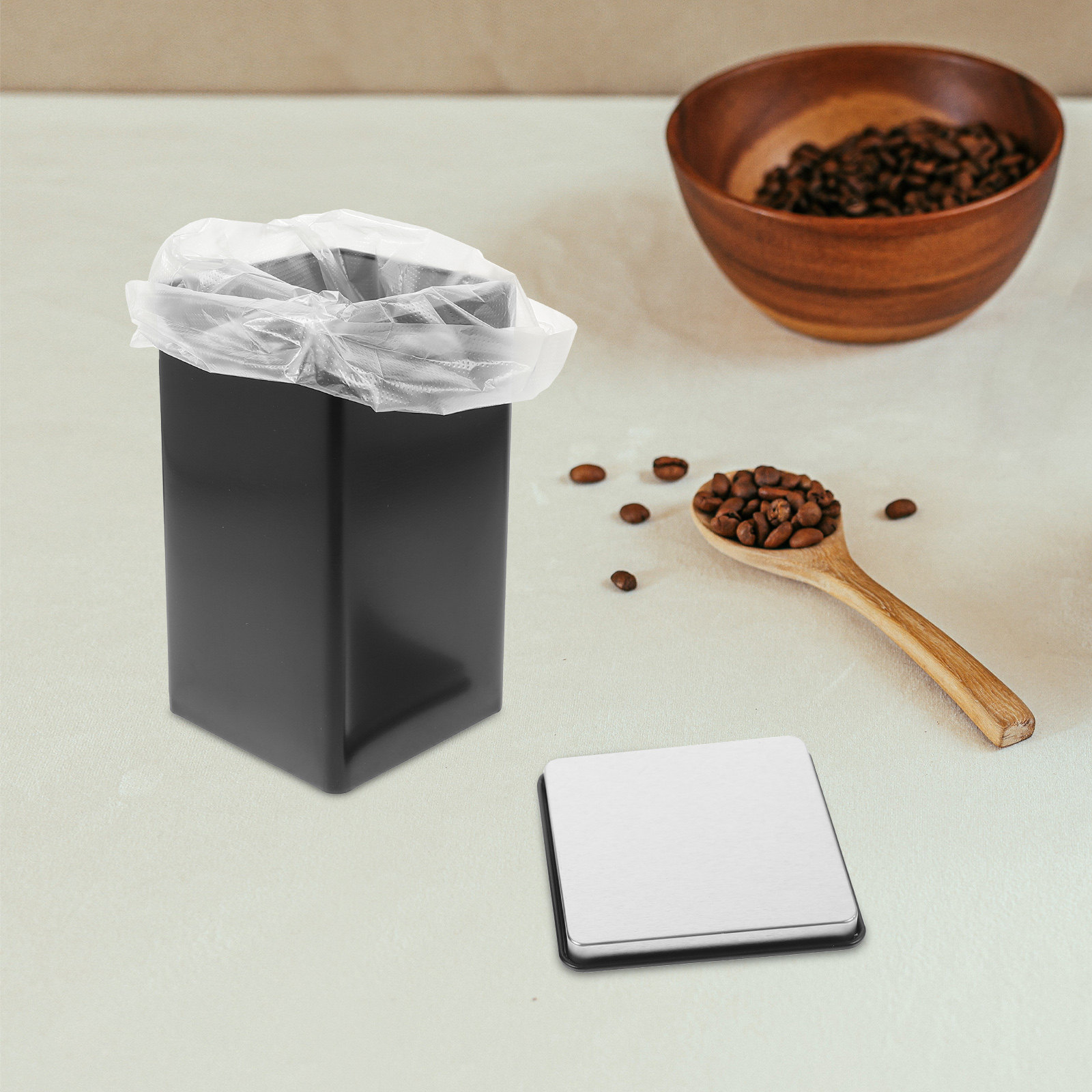 Coffee Tea Sugar - 4 barattoli per conservare alimenti, contenitori