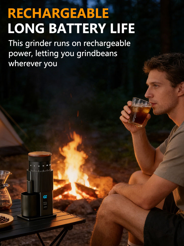 Macinacaffè Elettrico Portatil - Burr Hand Grinder recensione e prezzo