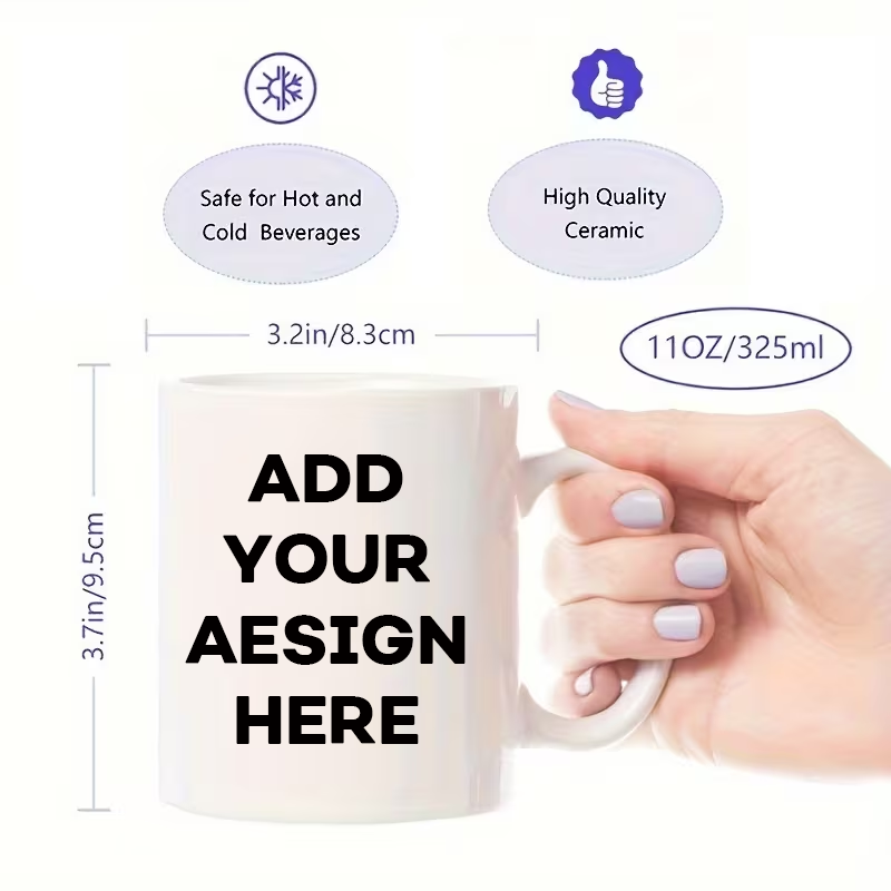 Tazza Personalizzata da 11oz,  - Coffee Tea Images recensione e prezzo